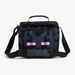 Igloo Durable Minecraft Enderman Square Lunch Cooler Bag
