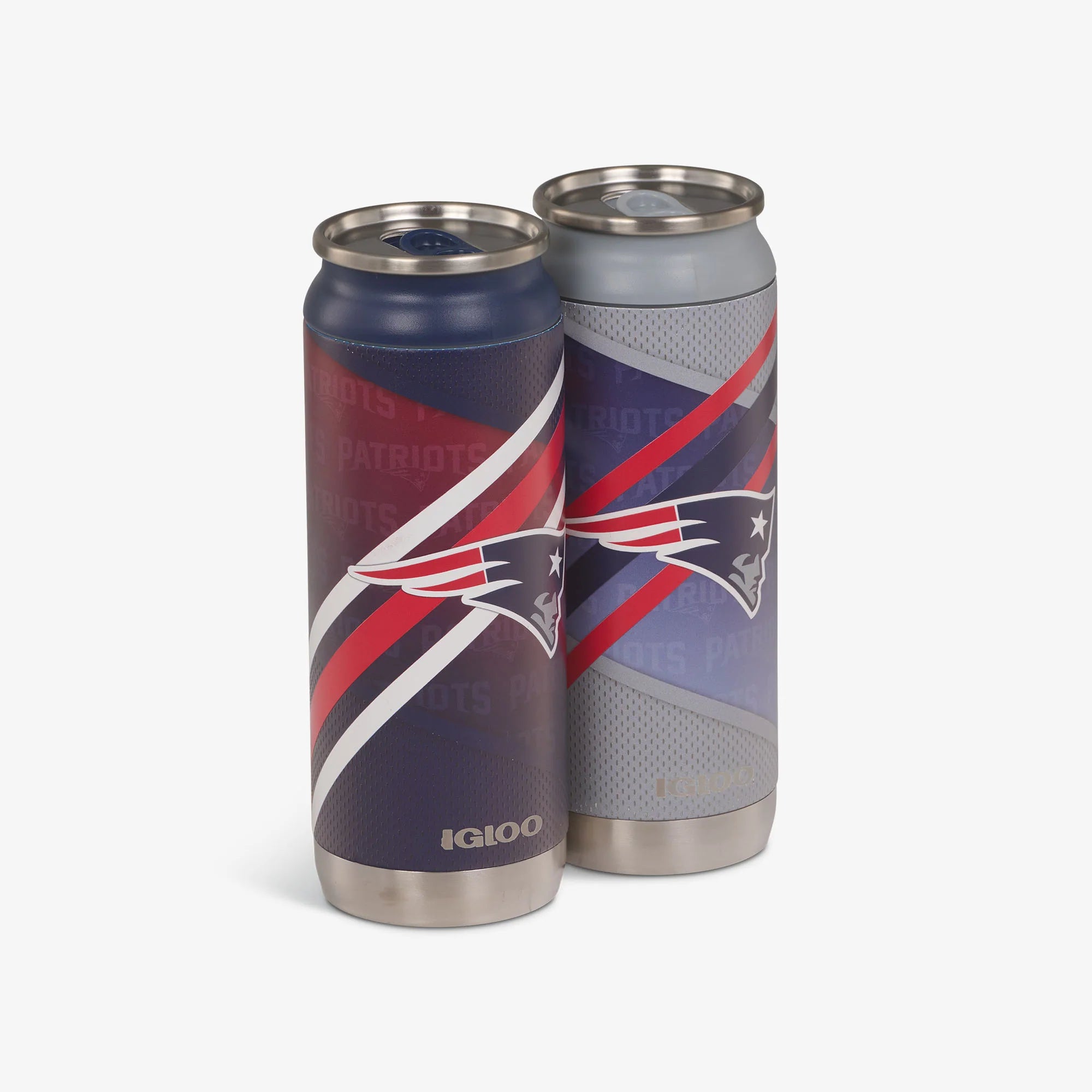 Igloo Durable New England Patriots Home & Away 16 Oz Can 2-Pack - Image 4