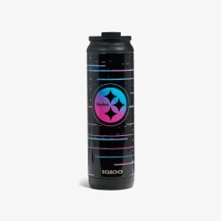 Igloo Durable NFL Neon Pittsburgh Steelers 20 Oz Flip n Sip Tumbler
