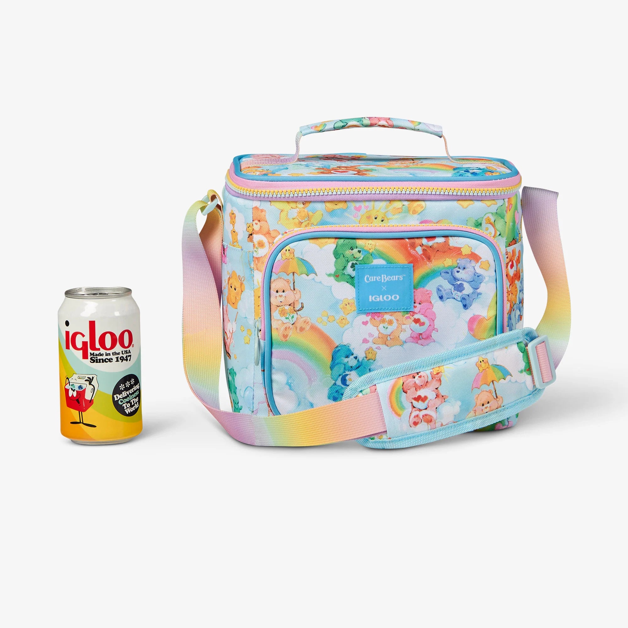 Igloo Durable The Care Bears Clouds Square Lunch Bag - Image 5