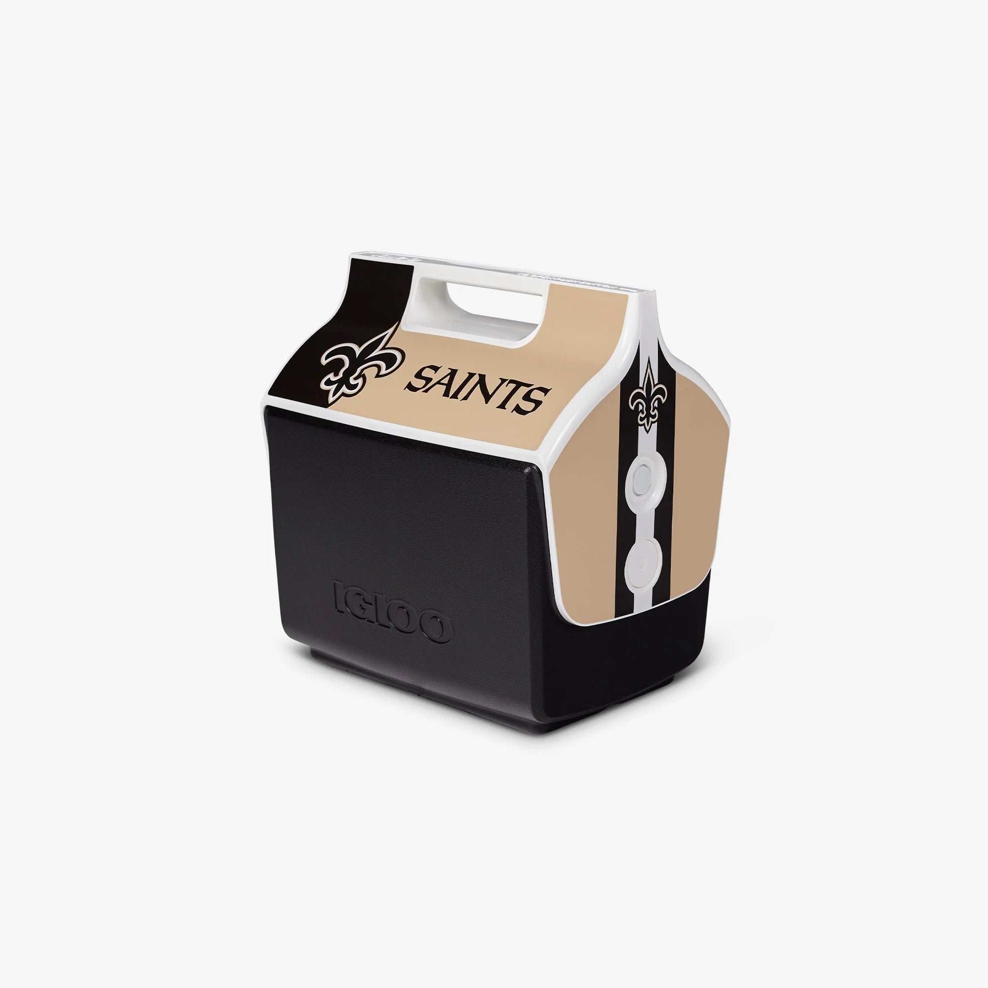 Igloo Durable New Orleans Saints Little Playmate 7 Qt Cooler - Image 2