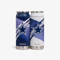 Igloo Durable Dallas Cowboys Home & Away 16 Oz Can 2-Pack