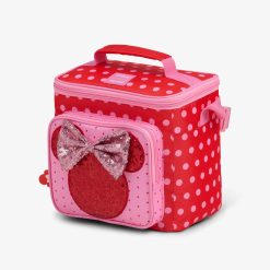 Alternative view of Igloo Durable Disney Minnie Mouse Polka Dots Square Lunch Cooler Bag