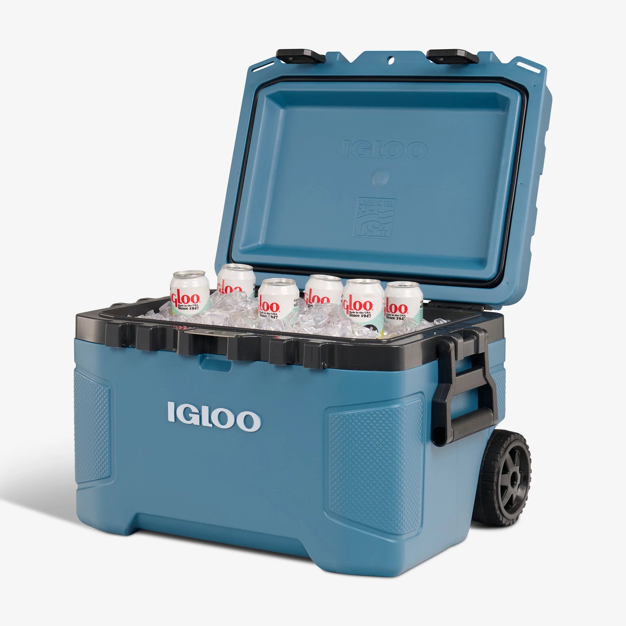 Igloo Durable Trailmate 52 Qt Roller Cooler - Image 32