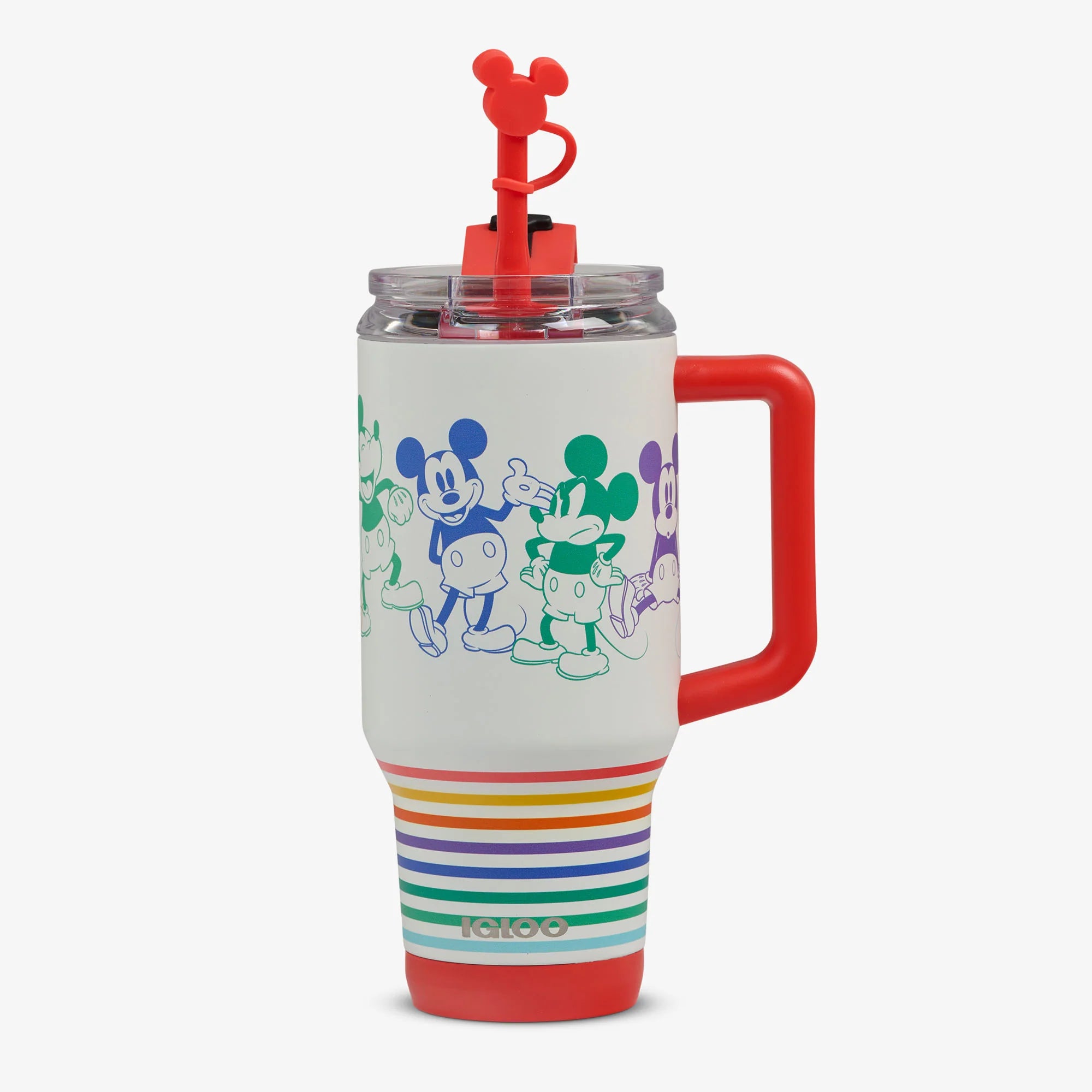 Igloo Durable Disney Mickey Mouse Stripe 32 Oz Travel Mug