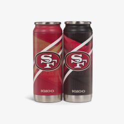 Igloo Durable San Francisco 49ers Home & Away 16 Oz Can 2-Pack