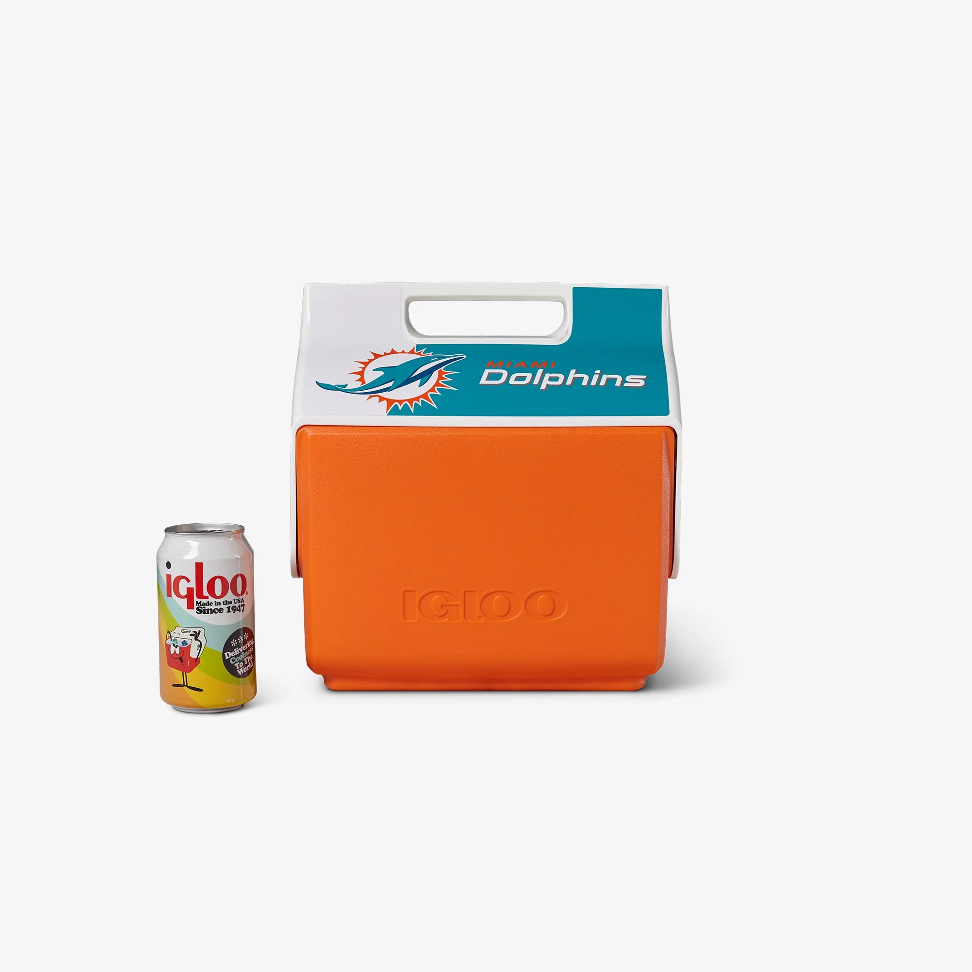 Igloo Durable Miami Dolphins Little Playmate 7 Qt Cooler - Image 5