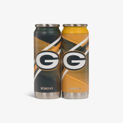 Igloo Durable Green Bay Packers Home & Away 16 Oz Can 2-Pack