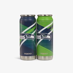 Igloo Durable Seattle Seahawks Home & Away 16 Oz Can 2-Pack