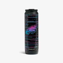 Igloo Durable NFL Neon Philadelphia Eagles 20 Oz Flip n Sip Tumbler
