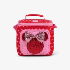Igloo Durable Disney Minnie Mouse Polka Dots Square Lunch Cooler Bag