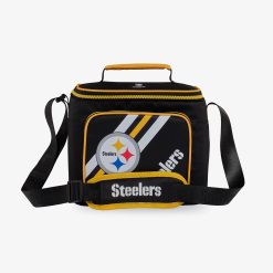 Igloo Durable Pittsburgh Steelers Square Lunch Cooler Bag
