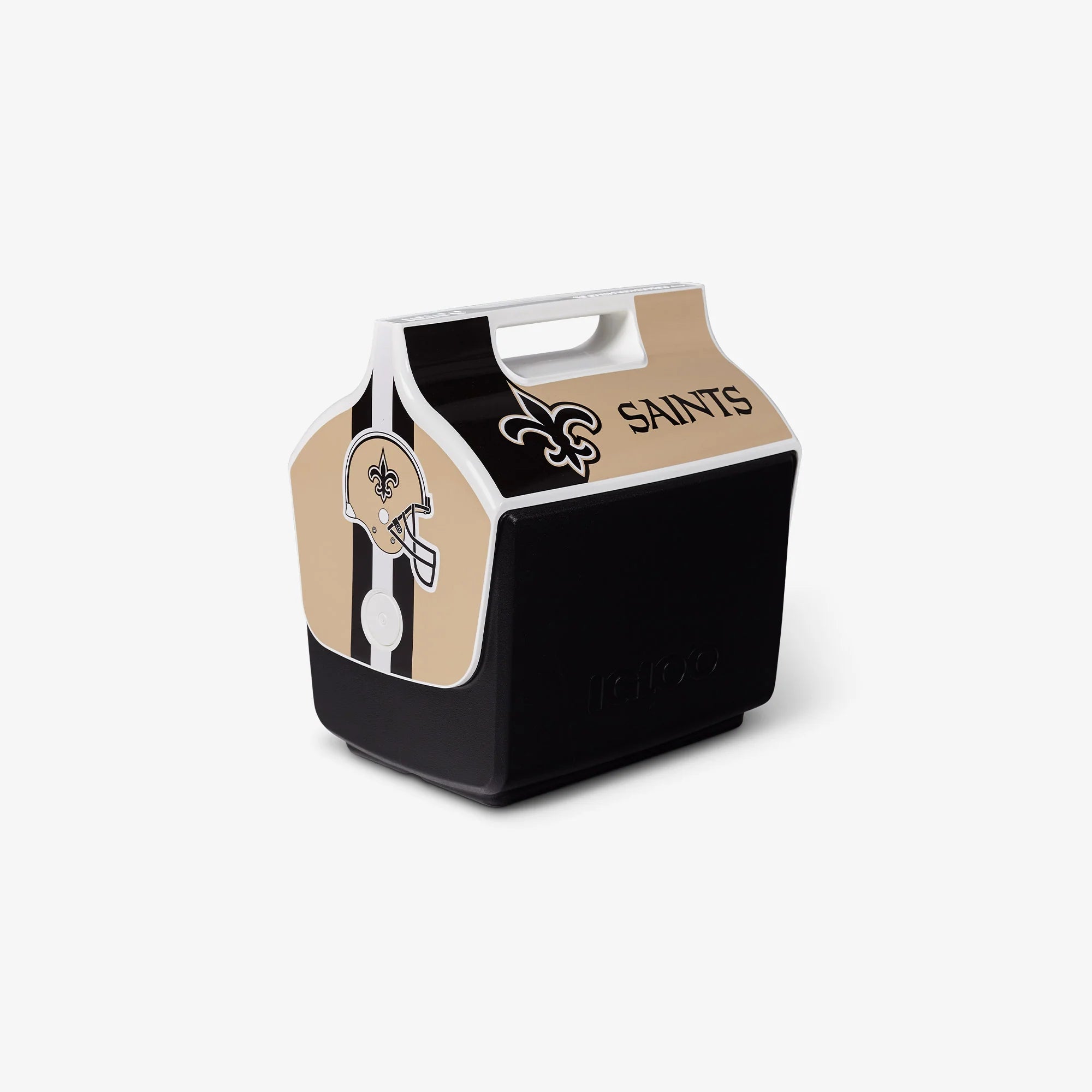 Igloo Durable New Orleans Saints Little Playmate 7 Qt Cooler - Image 4