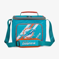 Igloo Durable Miami Dolphins Square Lunch Cooler Bag