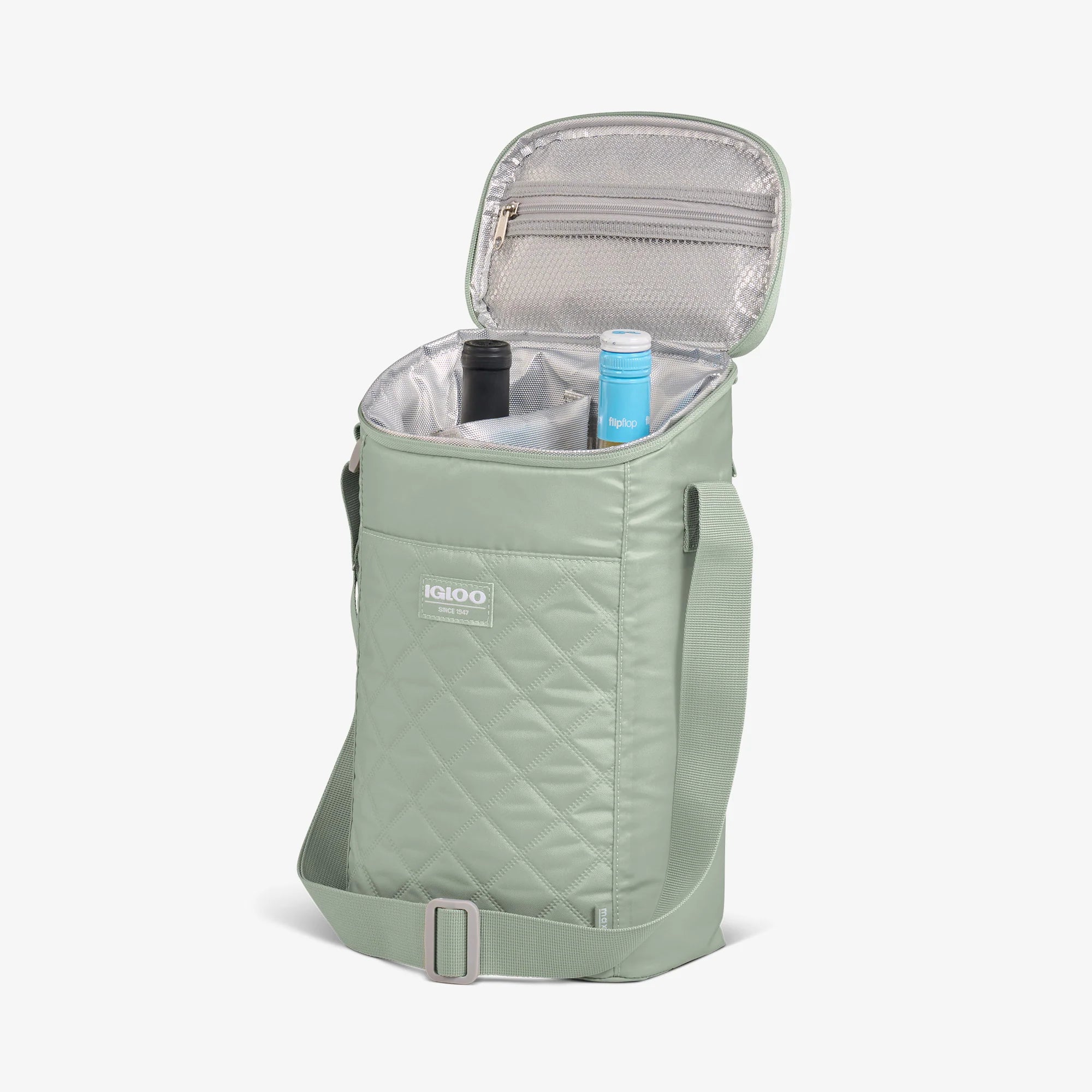 Igloo Durable MaxCold DUO Vertical Crossbody Cooler Bag - Image 4