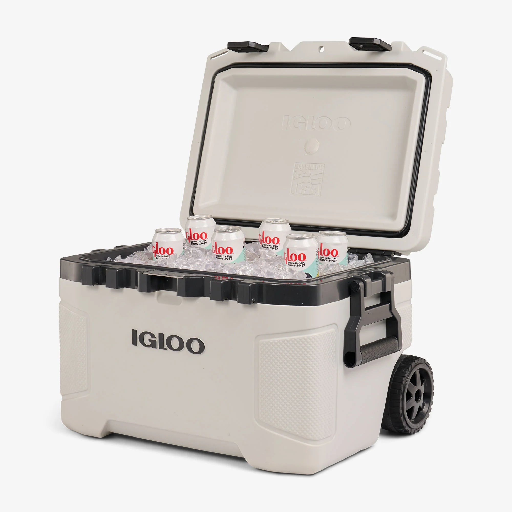 Igloo Durable Trailmate 52 Qt Roller Cooler - Image 26