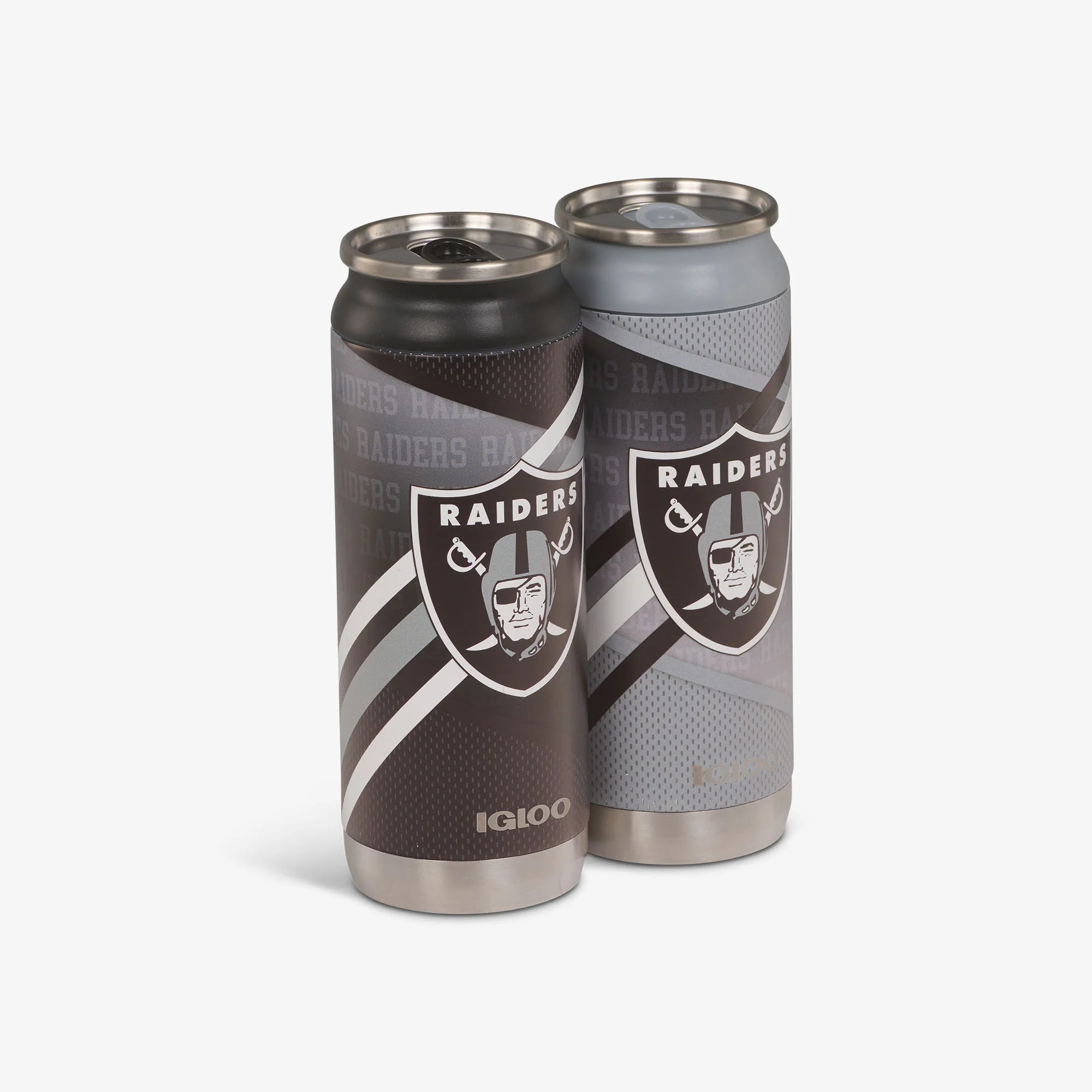Igloo Durable Las Vegas Raiders Home & Away 16 Oz Can 2-Pack - Image 4