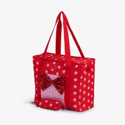 Alternative view of Igloo Durable Disney Minnie Mouse Polka Dots Dual Compartment Tote Cooler Bag