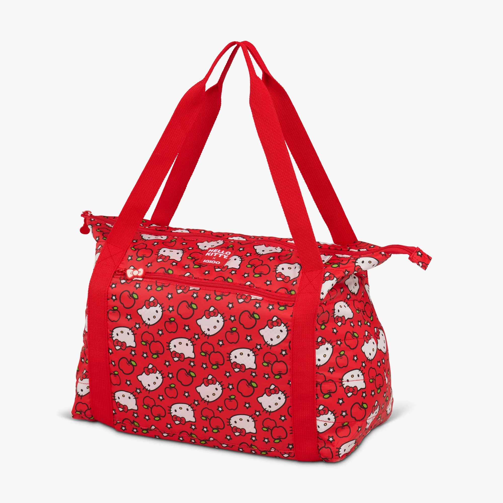 Igloo Durable Hello Kitty Red Apples Packable Puffer 20-Can Cooler Bag - Image 2
