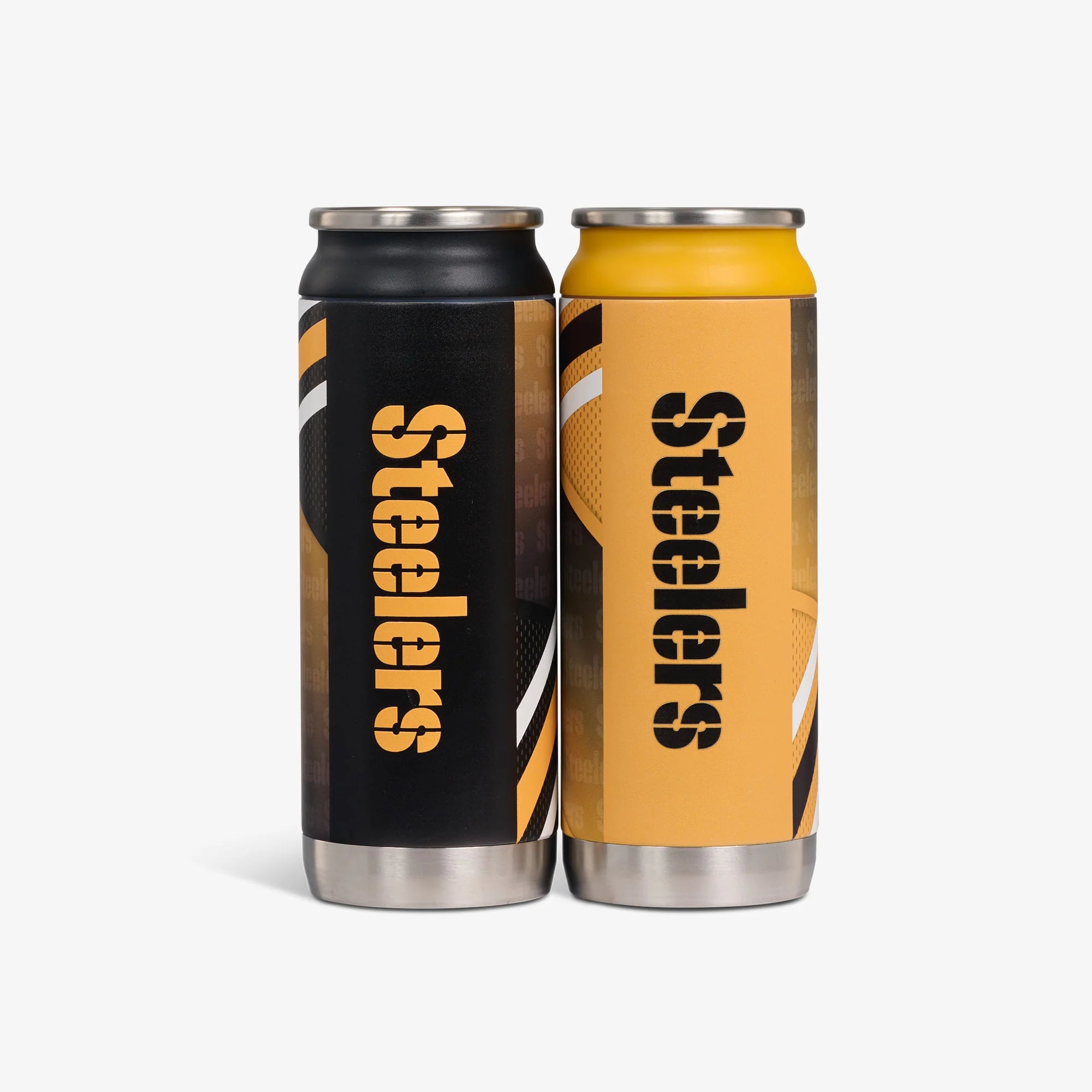 Igloo Durable Pittsburgh Steelers Home & Away 16 Oz Can 2-Pack - Image 3