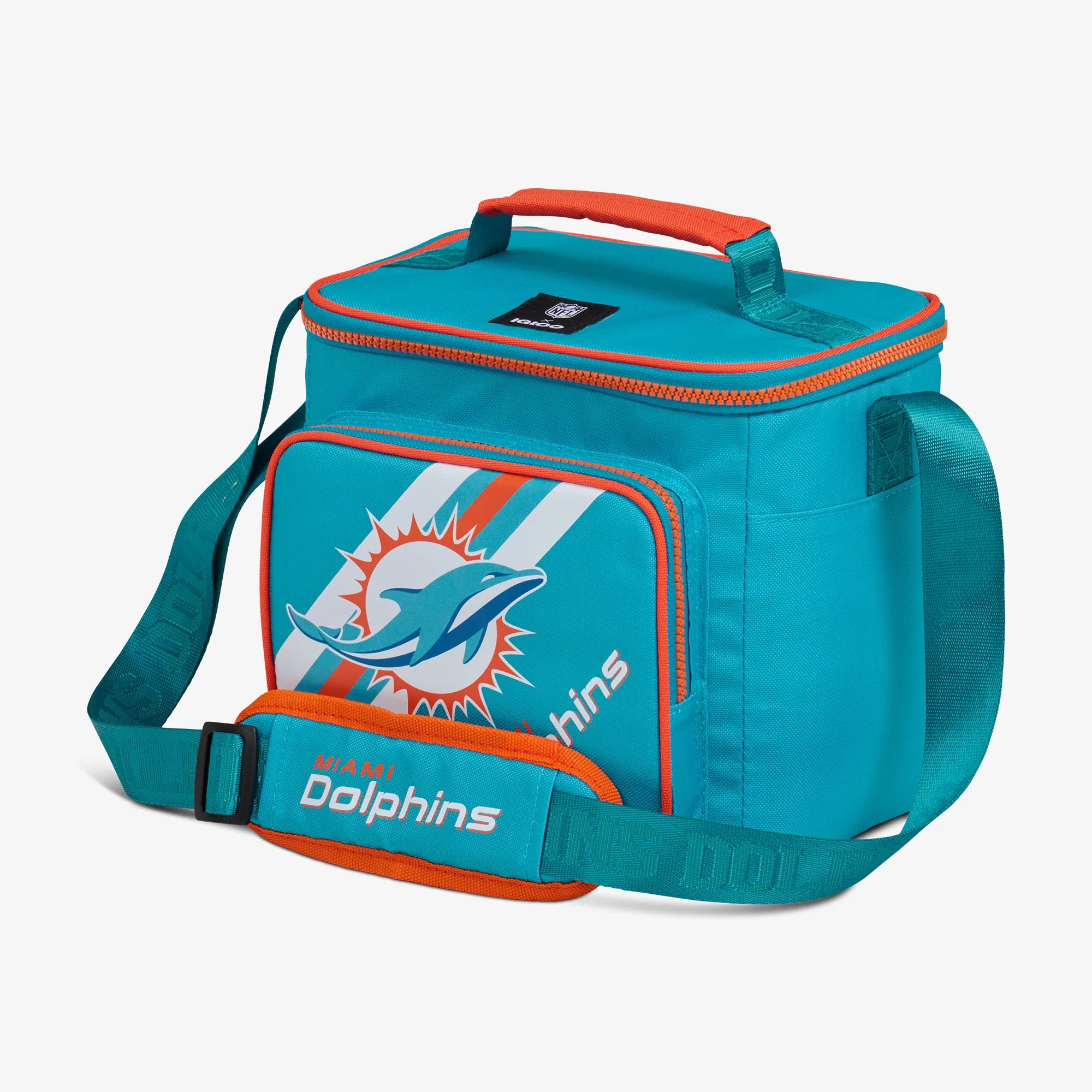 Igloo Durable Miami Dolphins Square Lunch Cooler Bag - Image 2