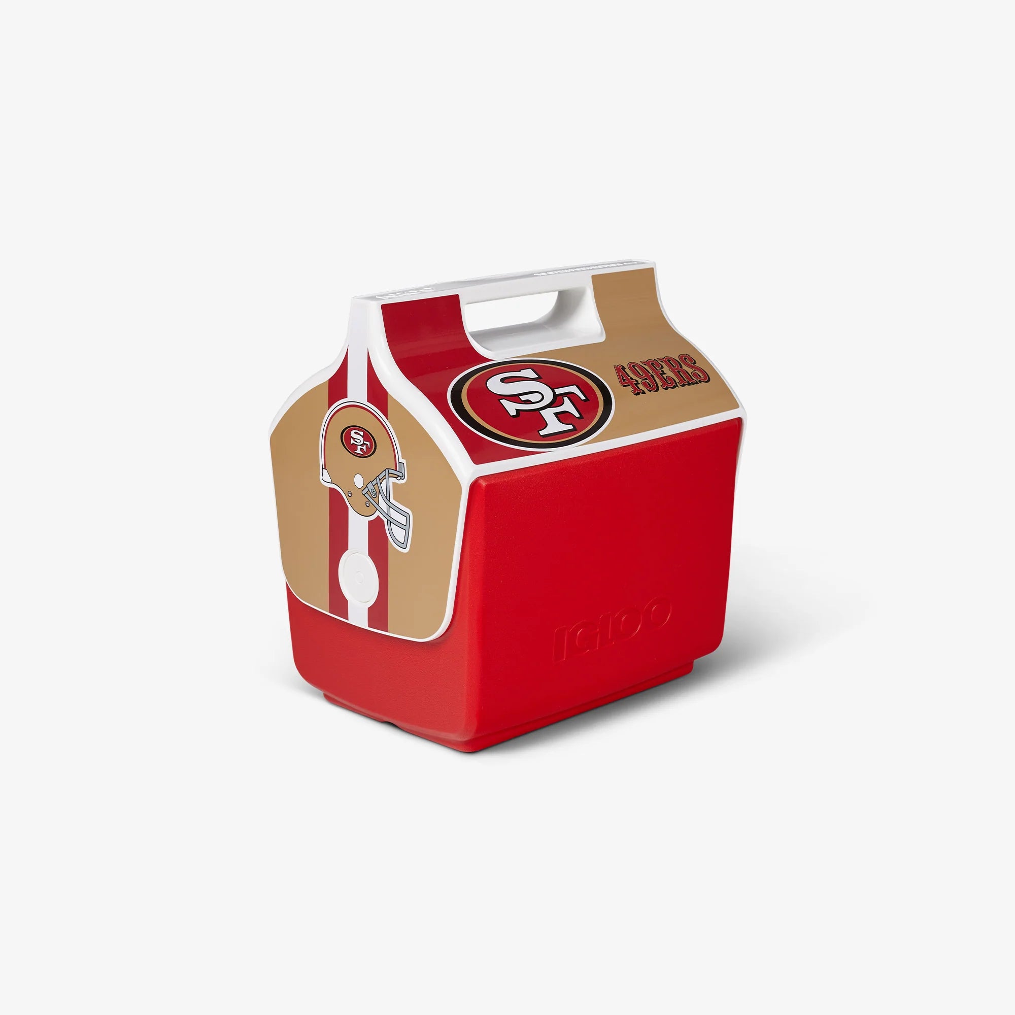 Igloo Durable San Francisco 49ers Little Playmate 7 Qt Cooler - Image 4