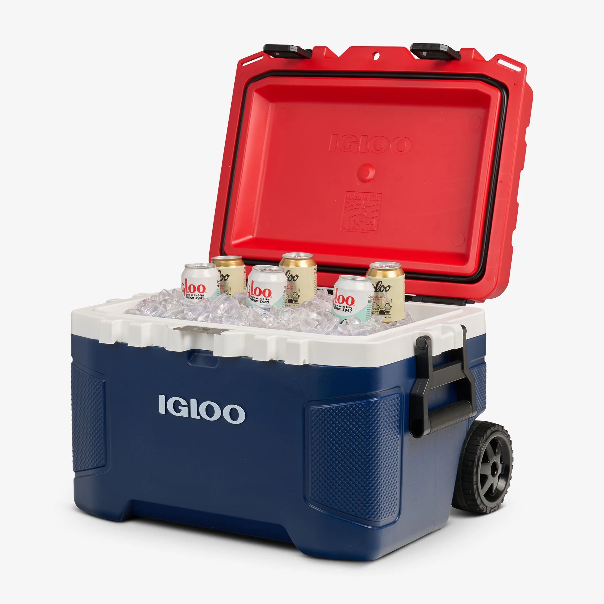 Igloo Durable Trailmate 52 Qt Roller Cooler - Image 4