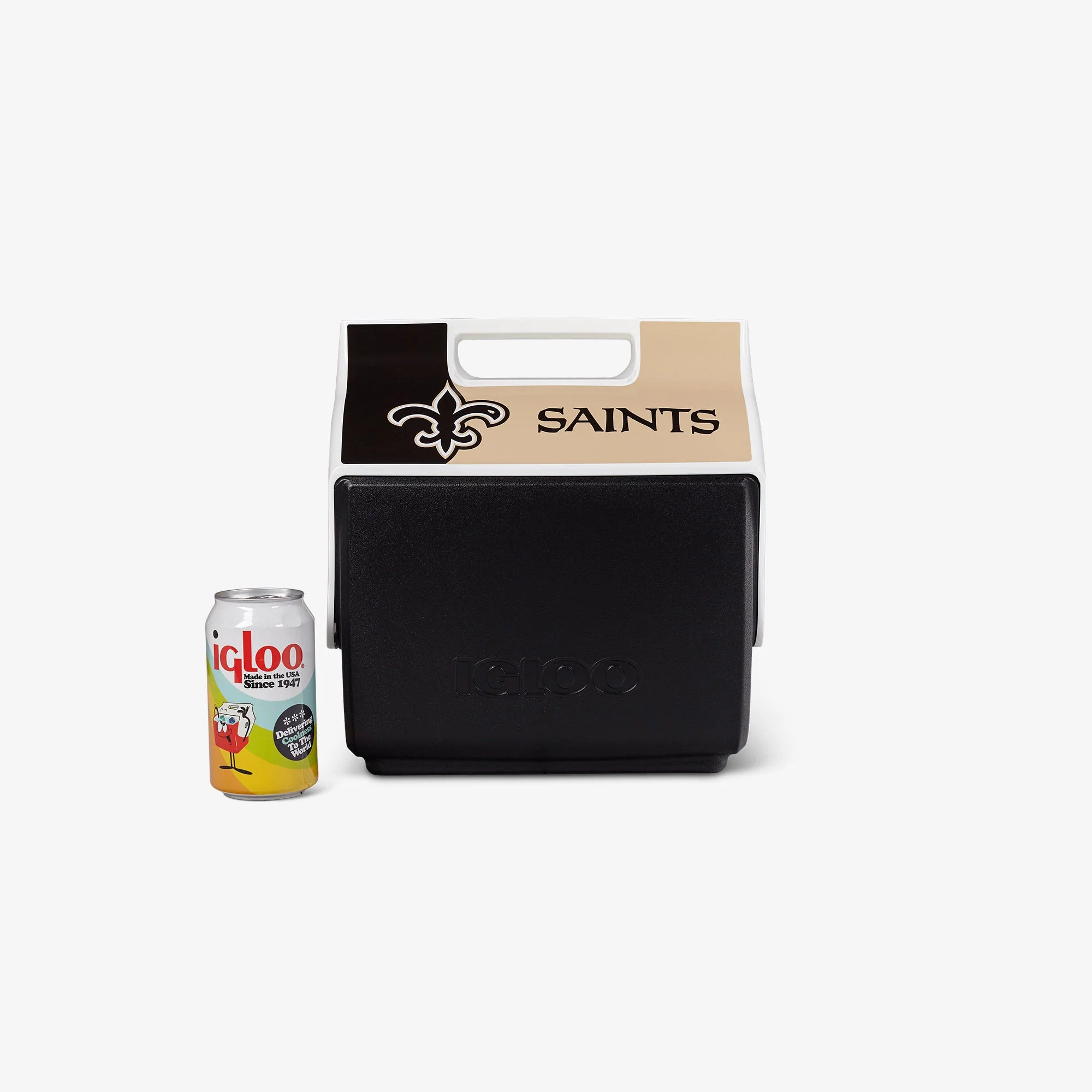 Igloo Durable New Orleans Saints Little Playmate 7 Qt Cooler - Image 5