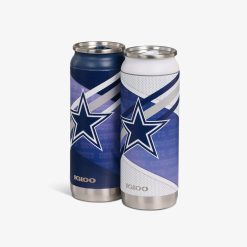Alternative view of Igloo Durable Dallas Cowboys Home & Away 16 Oz Can 2-Pack